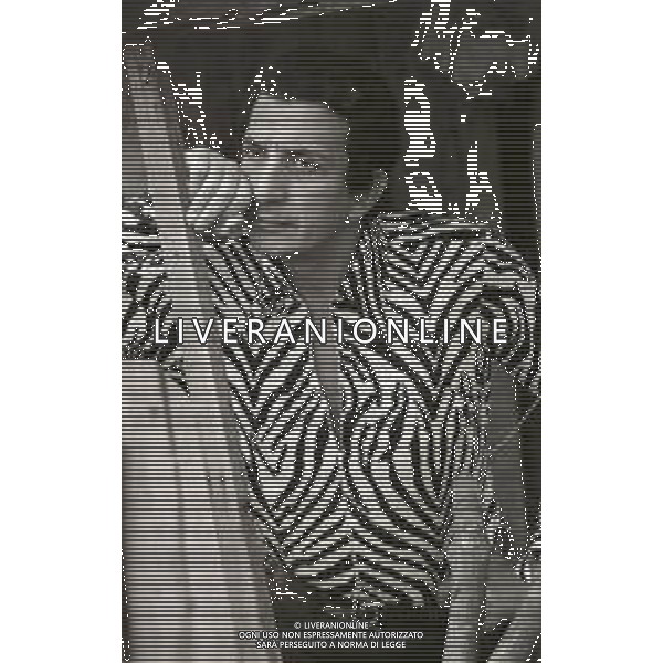 NEG-RETROSPETTIVA LUIGI VANNUCCHI ATTORE NELLA FOTO LUIGI VANNUCCHI A ROMA NELL\'ANNO 1970 AG ALDO LIVERANI SAS