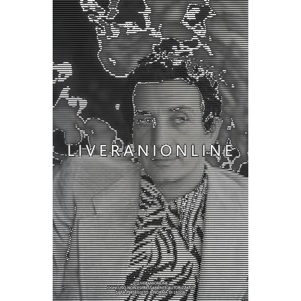 NEG-RETROSPETTIVA LUIGI VANNUCCHI ATTORE NELLA FOTO LUIGI VANNUCCHI A ROMA NELL\'ANNO 1970 AG ALDO LIVERANI SAS