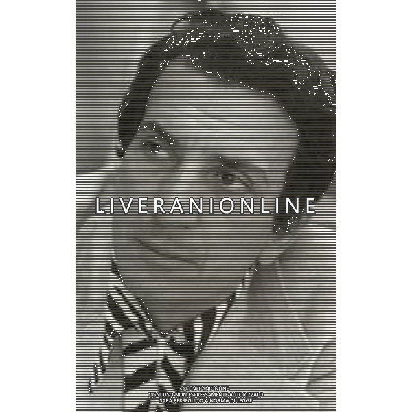 NEG-RETROSPETTIVA LUIGI VANNUCCHI ATTORE NELLA FOTO LUIGI VANNUCCHI A ROMA NELL\'ANNO 1970 AG ALDO LIVERANI SAS