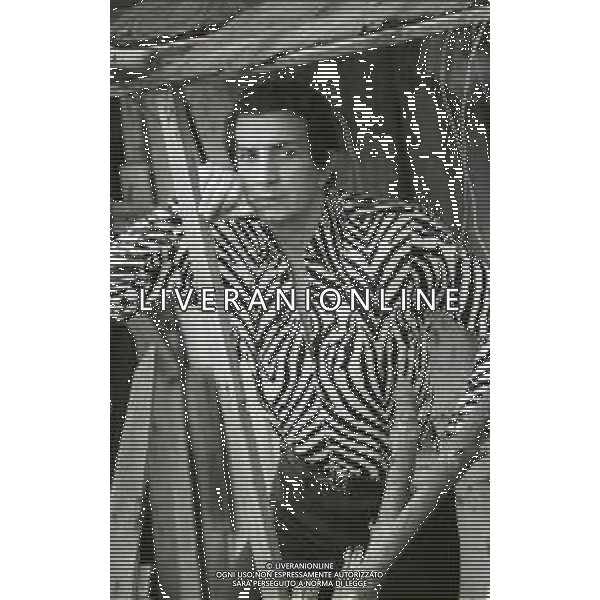 NEG-RETROSPETTIVA LUIGI VANNUCCHI ATTORE NELLA FOTO LUIGI VANNUCCHI A ROMA NELL\'ANNO 1970 AG ALDO LIVERANI SAS