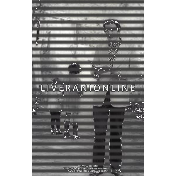 NEG-RETROSPETTIVA LUIGI VANNUCCHI ATTORE NELLA FOTO LUIGI VANNUCCHI A ROMA NELL\'ANNO 1970 AG ALDO LIVERANI SAS
