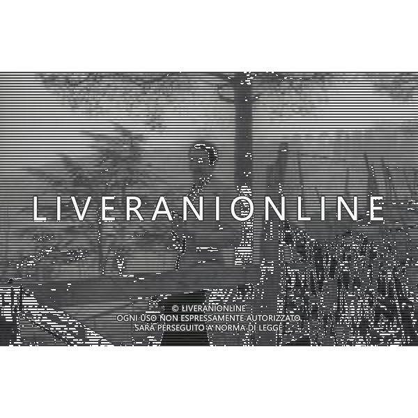 NEG-RETROSPETTIVA LUIGI VANNUCCHI ATTORE NELLA FOTO LUIGI VANNUCCHI A ROMA NELL\'ANNO 1970 AG ALDO LIVERANI SAS