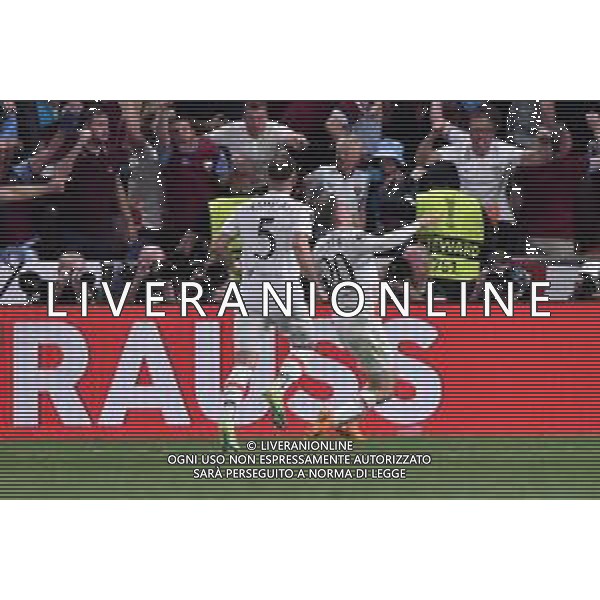 TVRG Jarrod Bowen (West Ham United) esulta dopo il gol del 2 a 1 Fiorentina vs West Ham United Praga (CZE) 07-06-2023 Eden Arena Finale UEFA Conference League foto Roberto Garavaglia/ag. Aldo Liverani sas/AGENZIA ALDO LIVERANI SAS