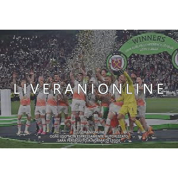 TVRG premiazione West Ham United Fiorentina vs West Ham United Praga (CZE) 07-06-2023 Eden Arena Finale UEFA Conference League foto Roberto Garavaglia/ag. Aldo Liverani sas/AGENZIA ALDO LIVERANI SAS