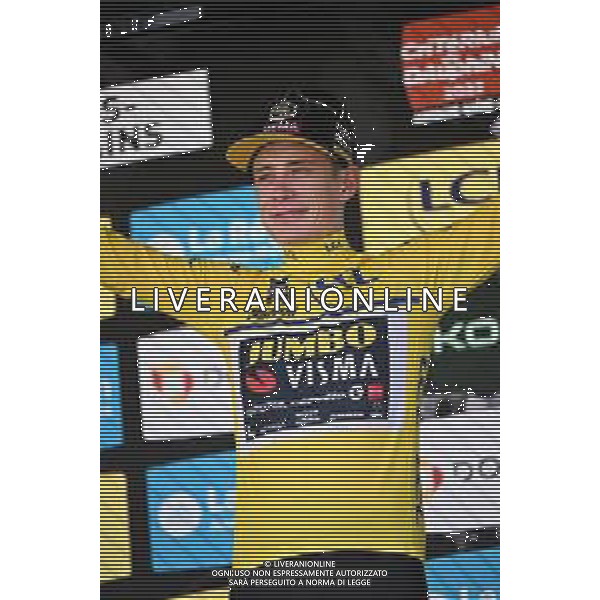 08-06-2023 Criterium Du Dauphine Libere; Tappa 05 Cormoranche Sur Saone - Salins Les Bains; 2023, Jumbo - Visma; Vingegaard, Jonas; Salins Les Bains; ©SIROTTI / Agenzia Aldo Liverani Sas