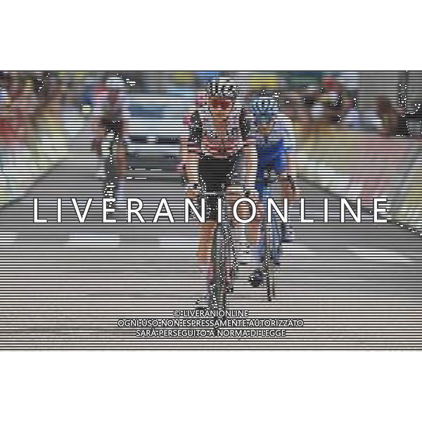 08-06-2023 Criterium Du Dauphine Libere; Tappa 05 Cormoranche Sur Saone - Salins Les Bains; 2023, Uae Emirates; Grosschartner, Felix; Salins Les Bains; ©SIROTTI / Agenzia Aldo Liverani Sas