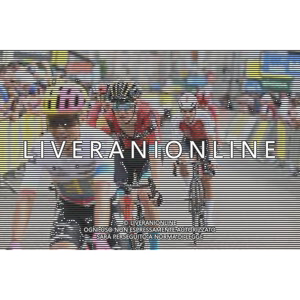 08-06-2023 Criterium Du Dauphine Libere; Tappa 05 Cormoranche Sur Saone - Salins Les Bains; 2023, Bahrain - Victorious; Haig, Jack; Salins Les Bains; ©SIROTTI / Agenzia Aldo Liverani Sas
