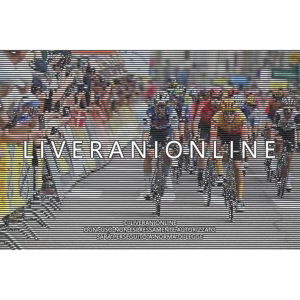 08-06-2023 Criterium Du Dauphine Libere; Tappa 05 Cormoranche Sur Saone - Salins Les Bains; 2023, Soudal - Quickstep; 2023, Uno - X; Alaphilippe, Julian; Johannessen, Tobias Halland; Salins Les Bains; ©SIROTTI / Agenzia Aldo Liverani Sas