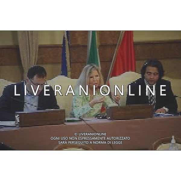 IMOLA 08 06 2023 CONSIGLIO COMUNALE PRIMA PARTE DELLA SEDUTA ODIERNA SI PARLA DI SCLEROSI MULTIPLA NELLA FOTO ROBERTO VISANI DOTT.PATRIZIA DE MASSIS DIPARTIMENTO DI NEUROLOGIA AUSL IMOLA E NICHOLAS VACCHI ©SANNA / Agenzia Aldo Liverani Sas