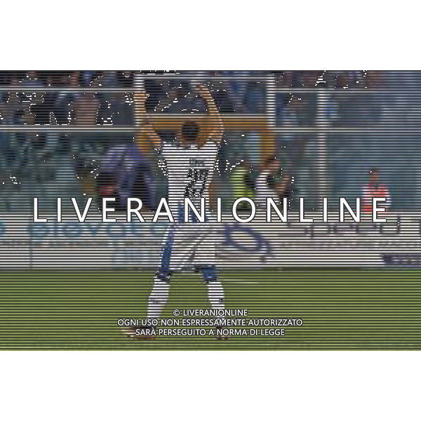 Luigi Cuppone (Pescara Calcio) celebrates after scoring a goal during the Italian soccer Serie C Playoffs match Pescara Calcio vs Calcio Foggia 1920 on June 8, 2023 at Adriatico-Giovanni Cornacchia Stadium in Pescara, Italy. Photo by Emmanuele Mastrodonato/ag. Aldo Liverani sas / AGENZIA ALDO LIVERANI SAS