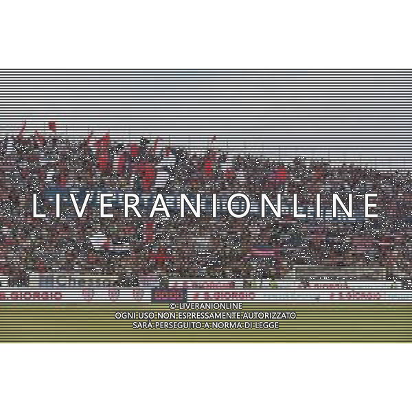8-6-2023. Cagliari Calcio-SSC Bari. Gara andata finale play off BKT 2022/2023, stadio Unipol Domus Cagliari. Foto Salvatore Moi/Aldo Liverani s.a.s. Nella foto: Sconvolts, tifosi del Cagliari Calcio in curva nord dello stadio Unipol Domus di Cagliari. ©MOI SALVATORE / AGENZIA ALDO LIVERANI SAS