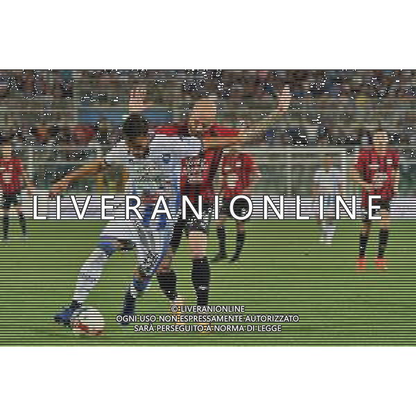 Tommaso Cancellotti (Pescara Calcio) and Filippo Costa (Calcio Foggia 1920) during the Italian soccer Serie C Playoffs match Pescara Calcio vs Calcio Foggia 1920 on June 8, 2023 at Adriatico-Giovanni Cornacchia Stadium in Pescara, Italy. Photo by Emmanuele Mastrodonato/ag. Aldo Liverani sas/ AGENZIA ALDO LIVERANI SAS
