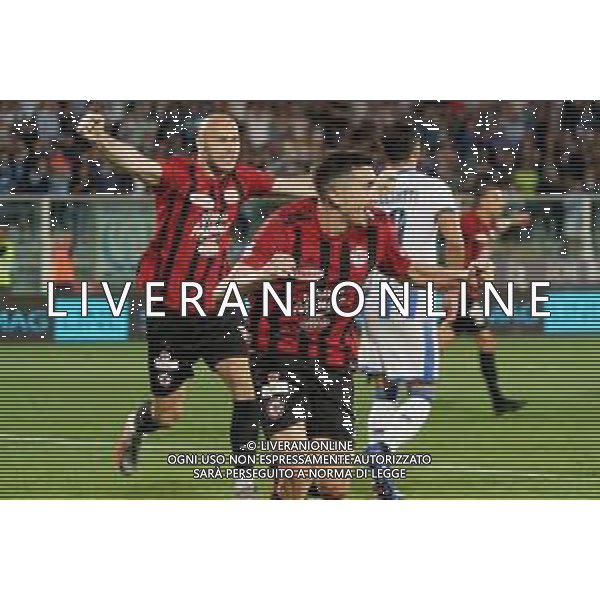 Alberto Rizzo (Calcio Foggia 1920) celebrates after scoring a goal during the Italian soccer Serie C Playoffs match Pescara Calcio vs Calcio Foggia 1920 on June 8, 2023 at Adriatico-Giovanni Cornacchia Stadium in Pescara, Italy. Photo by Emmanuele Mastrodonato/ag. Aldo Liverani sas/ AGENZIA ALDO LIVERANI SAS