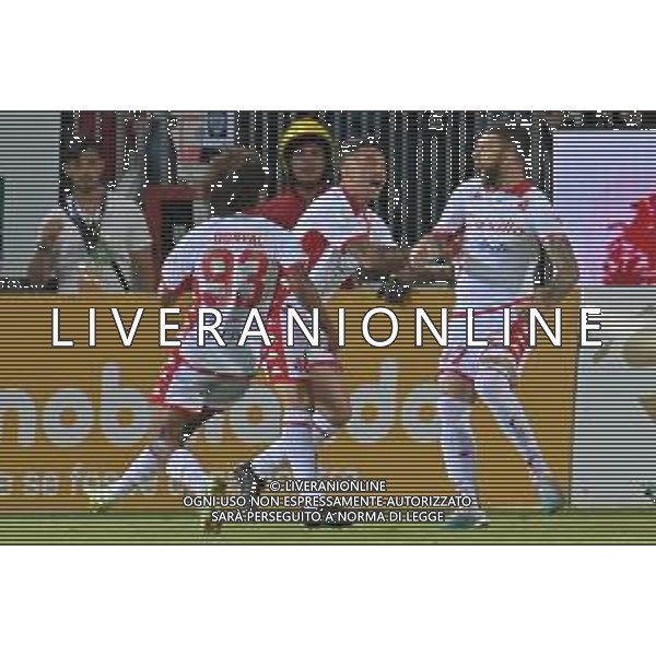 8-6-2023. Cagliari Calcio-SSC Bari. Gara andata finale play off BKT 2022/2023, stadio Unipol Domus Cagliari. Foto Salvatore Moi/Aldo Liverani s.a.s. Nella foto: Gol ed esultanta in trasferta, del SSC Bari contro Cagliari Calcio allo stadio Unipol Domuis di Cagliari. Segna: Mirco Antenucci Bari ©MOI SALVATORE / AGENZIA ALDO LIVERANI SAS