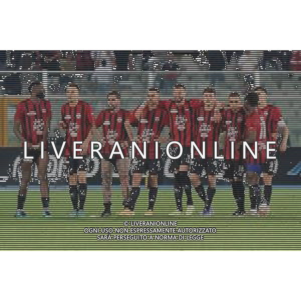 Calcio Foggia 1920 team line up during the Italian soccer Serie C Playoffs match Pescara Calcio vs Calcio Foggia 1920 on June 8, 2023 at Adriatico-Giovanni Cornacchia Stadium in Pescara, Italy. Photo by Emmanuele Mastrodonato/ag. Aldo Liverani sas / AGENZIA ALDO LIVERANI SAS