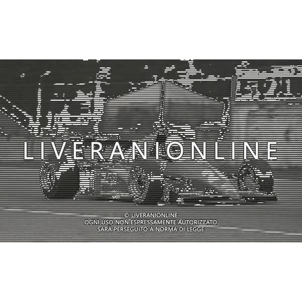 NEG- 11-09-1983 MONZA GRAN PREMIO D\'ITALIA F1 NELLA FOTO RENE\' ARNOUX AG ALDO LIVERANI SAS
