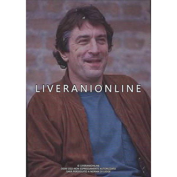 DIAP-RETROSPETTIVA ROBERT DE NIRO ATTORE NELLA FOTO ROBERT DE NIRO NELL\'ANNO 1990 A VENEZIA  AG ALDO LIVERANI SAS  