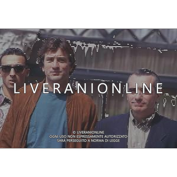 DIAP-RETROSPETTIVA ROBERT DE NIRO ATTORE NELLA FOTO ROBERT DE NIRO NELL\'ANNO 1990 A VENEZIA CON MARTIN SORZESE AG ALDO LIVERANI SAS  