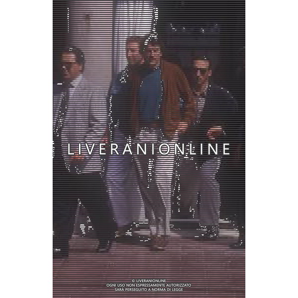 DIAP-RETROSPETTIVA ROBERT DE NIRO ATTORE NELLA FOTO ROBERT DE NIRO NELL\'ANNO 1990 A VENEZIA AG ALDO LIVERANI SAS 