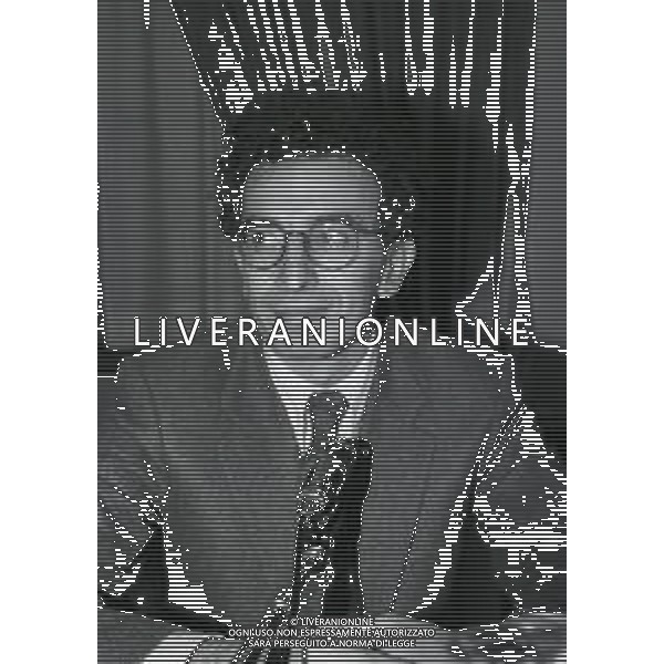 NEG-1992 MILANO GAD LERNER AL CIRCOLO DELLA STAMPA AG ALDO LIVERANI SAS