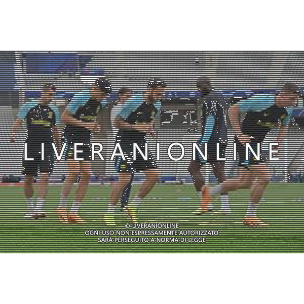 TVRG Allenamento Inter finale Champions nella foto un momento dell\'allenamento Istanbul (TUR) 09-06-2023 Allenamento dell\'Inter in preparazione della finale di UEFA Champions Lerague contro il Manchester City foto Roberto Garavaglia/ag. Aldo Liverani sas