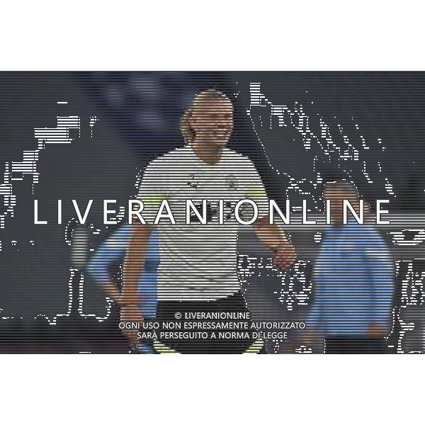 TVRG Allenamento Manchester City finale Champions nella foto Erling Haaland (Manchester City) Istanbul (TUR) 09-06-2023 Allenamento del Manchester City in preparazione della finale di UEFA Champions Lerague contro l\'Inter foto Roberto Garavaglia/ag. Aldo Liverani sas