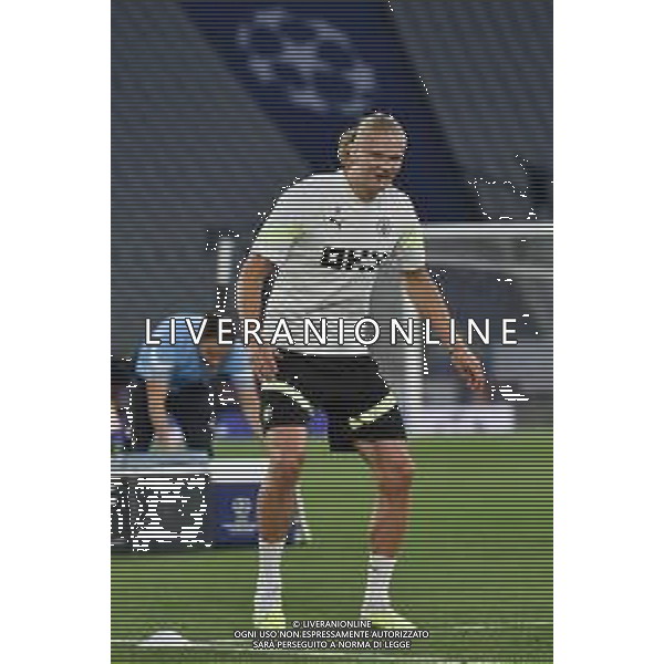 TVRG Allenamento Manchester City finale Champions nella foto Erling Haaland (Manchester City) Istanbul (TUR) 09-06-2023 Allenamento del Manchester City in preparazione della finale di UEFA Champions Lerague contro l\'Inter foto Roberto Garavaglia/ag. Aldo Liverani sas