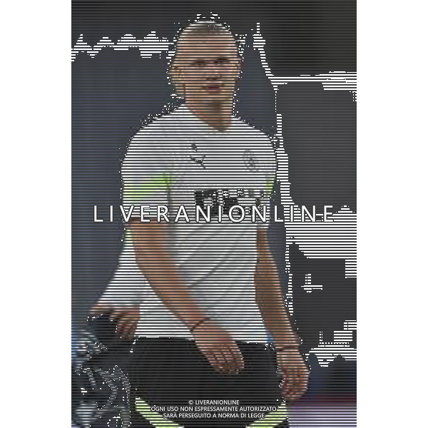 TVRG Allenamento Manchester City finale Champions nella foto Erling Haaland (Manchester City) Istanbul (TUR) 09-06-2023 Allenamento del Manchester City in preparazione della finale di UEFA Champions Lerague contro l\'Inter foto Roberto Garavaglia/ag. Aldo Liverani sas