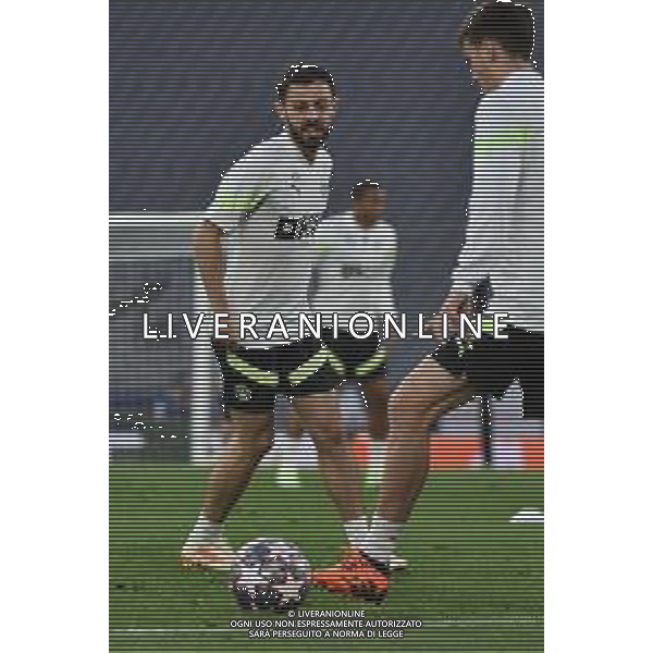 TVRG Allenamento Manchester City finale Champions nella foto Bernardo Silva (Manchester City) Istanbul (TUR) 09-06-2023 Allenamento del Manchester City in preparazione della finale di UEFA Champions Lerague contro l\'Inter foto Roberto Garavaglia/ag. Aldo Liverani sas