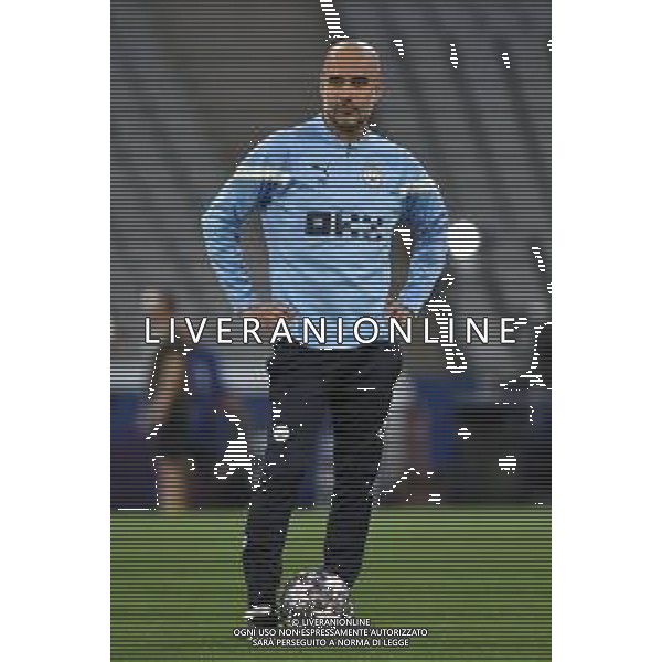 TVRG Allenamento Manchester City finale Champions nella foto Josep Guardiola allenatore Manchester City Istanbul (TUR) 09-06-2023 Allenamento del Manchester City in preparazione della finale di UEFA Champions Lerague contro l\'Inter foto Roberto Garavaglia/ag. Aldo Liverani sas