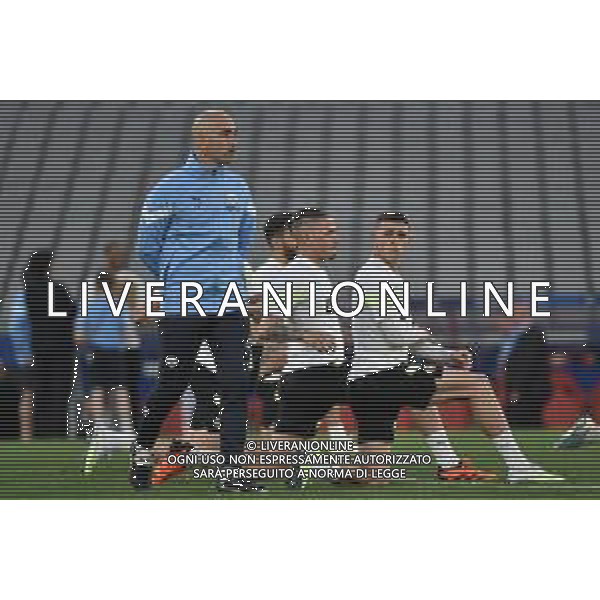 TVRG Allenamento Manchester City finale Champions nella foto un momento dell\'allenamento Istanbul (TUR) 09-06-2023 Allenamento del Manchester City in preparazione della finale di UEFA Champions Lerague contro l\'Inter foto Roberto Garavaglia/ag. Aldo Liverani sas