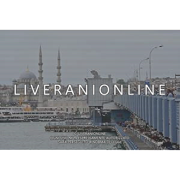 TVRG Istanbul nella foto il ponte Galata e sulla SX la moschea di Rustem Pascia\' Istanbul (TUR) 09-06-2023 Vedute delle diverse zone della citta\' foto Roberto Garavaglia/ag. Aldo Liverani sas