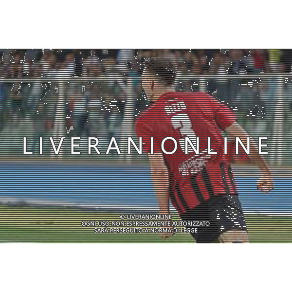 Alberto Rizzo (Calcio Foggia 1920) celebrates after scoring a goal during the Italian soccer Serie C Playoffs match Pescara Calcio vs Calcio Foggia 1920 on June 8, 2023 at Adriatico-Giovanni Cornacchia Stadium in Pescara, Italy. Photo by Emmanuele Mastrodonato/ag. Aldo Liverani sas