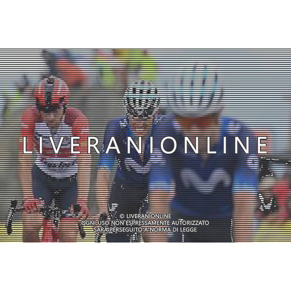 10-06-2023 Criterium Du Dauphine Libere; Tappa 07 Porte De Savoie - Col De La Croix De Fer; 2023, Movistar; Mas, Enric; Col De La Croix De Fer; ©SIROTTI / AGENZIA ALDO LIVERANI SAS