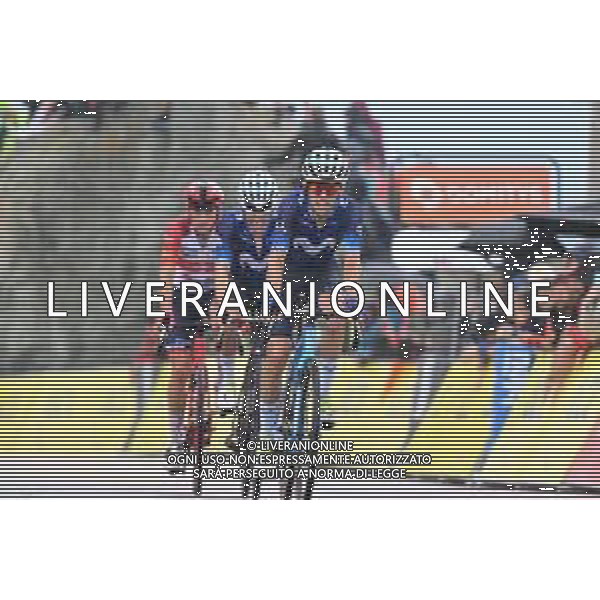 10-06-2023 Criterium Du Dauphine Libere; Tappa 07 Porte De Savoie - Col De La Croix De Fer; 2023, Movistar; Pedrero Lopez, Antonio; Col De La Croix De Fer; ©SIROTTI / AGENZIA ALDO LIVERANI SAS