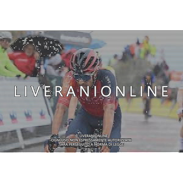 10-06-2023 Criterium Du Dauphine Libere; Tappa 07 Porte De Savoie - Col De La Croix De Fer; 2023, Ineos Grenadiers; Martinez Poveda, Daniel Felipe; Col De La Croix De Fer; ©SIROTTI / AGENZIA ALDO LIVERANI SAS