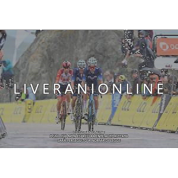 10-06-2023 Criterium Du Dauphine Libere; Tappa 07 Porte De Savoie - Col De La Croix De Fer; 2023, Movistar; Pedrero Lopez, Antonio; Mas, Enric; Col De La Croix De Fer; ©SIROTTI / AGENZIA ALDO LIVERANI SAS