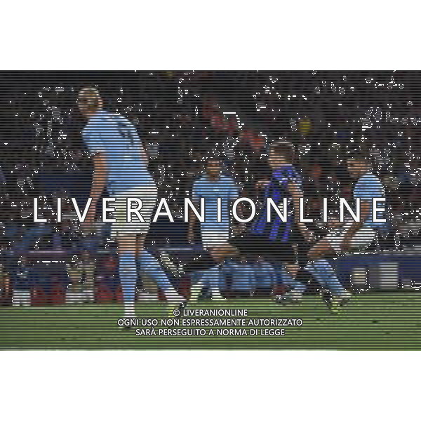 TVRG Rodri Rodrigo Hernandez Cascante (Manchester City) segna il gol dell\'1 a 0 Manchester City vs Inter Istanbul (TUR) 10-06-2023 Ataturk Olympic Stadium Finale UEFA Champions League foto Roberto Garavaglia/ag. Aldo Liverani sas/ AGENZIA ALDO LIVERANI SAS