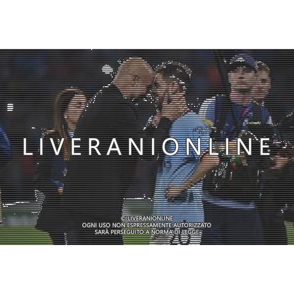 TVRG Josep Guardiola allenatore Manchester City e Bernardo Silva (Manchester City) Manchester City vs Inter Istanbul (TUR) 10-06-2023 Ataturk Olympic Stadium Finale UEFA Champions League foto Roberto Garavaglia/ag. Aldo Liverani sas / AGENZIA ALDO LIVERANI SAS