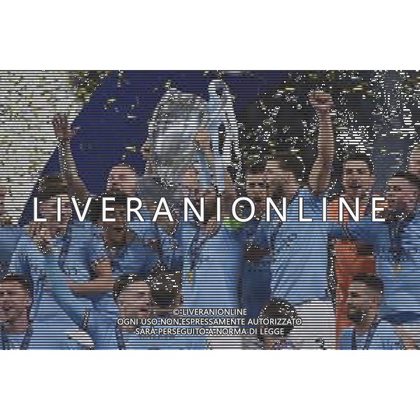TVRG premiazione Manchester City Manchester City vs Inter Istanbul (TUR) 10-06-2023 Ataturk Olympic Stadium Finale UEFA Champions League foto Roberto Garavaglia/ag. Aldo Liverani sas / AGENZIA ALDO LIVERANI SAS