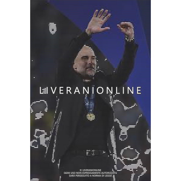 TVRG Josep Guardiola allenatore Manchester City Manchester City vs Inter Istanbul (TUR) 10-06-2023 Ataturk Olympic Stadium Finale UEFA Champions League foto Roberto Garavaglia/ag. Aldo Liverani sas