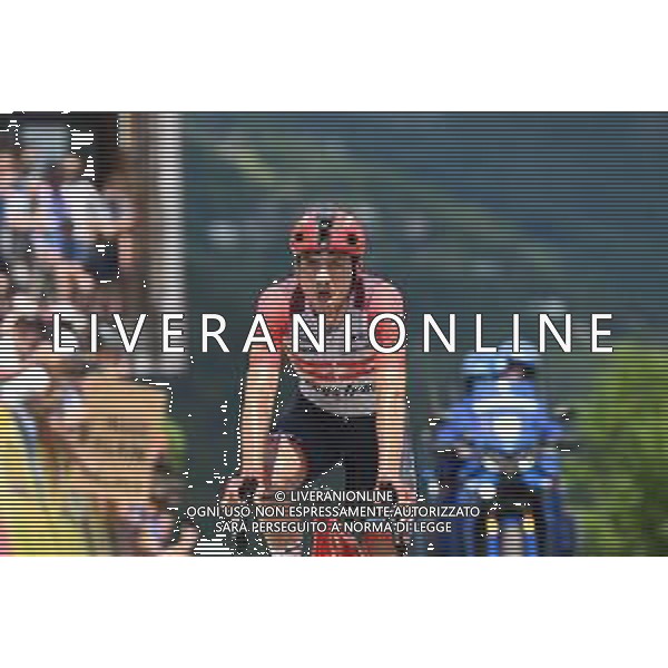 11-06-2023 Criterium Du Dauphine Libere; Tappa 08 Le Pont De Clax - Grenoble - La Bastille; 2023, Trek - Segafredo; Ciccone, Giulio; Grenoble - La Bastille; ©SIROTTI / AGENZIA ALDO LIVERANI SAS