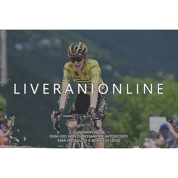 11-06-2023 Criterium Du Dauphine Libere; Tappa 08 Le Pont De Clax - Grenoble - La Bastille; 2023, Jumbo - Visma; Vingegaard, Jonas; Grenoble - La Bastille; ©SIROTTI / AGENZIA ALDO LIVERANI SAS