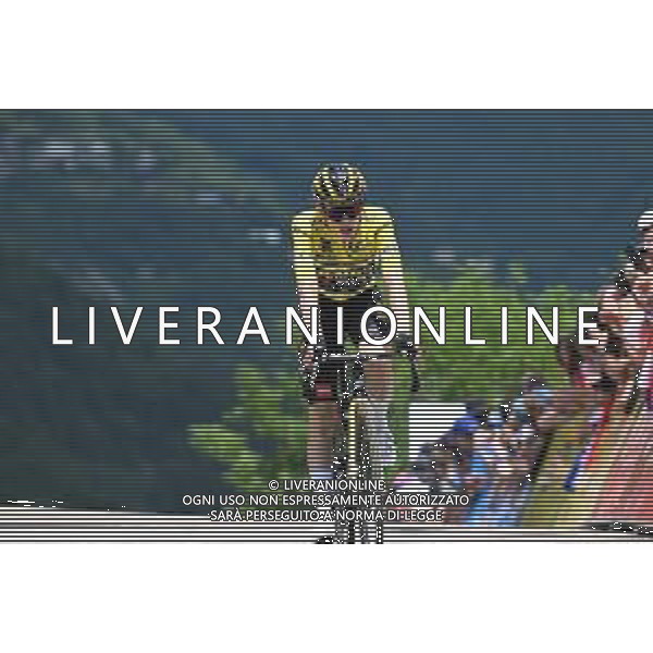 11-06-2023 Criterium Du Dauphine Libere; Tappa 08 Le Pont De Clax - Grenoble - La Bastille; 2023, Jumbo - Visma; Vingegaard, Jonas; Grenoble - La Bastille; ©SIROTTI / AGENZIA ALDO LIVERANI SAS