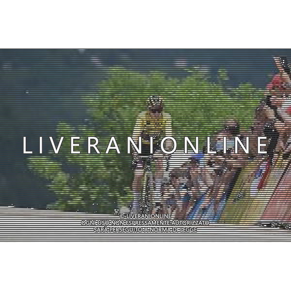 11-06-2023 Criterium Du Dauphine Libere; Tappa 08 Le Pont De Clax - Grenoble - La Bastille; 2023, Jumbo - Visma; Vingegaard, Jonas; Grenoble - La Bastille; ©SIROTTI / AGENZIA ALDO LIVERANI SAS