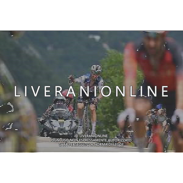 11-06-2023 Criterium Du Dauphine Libere; Tappa 08 Le Pont De Clax - Grenoble - La Bastille; 2023, Soudal - Quickstep; Alaphilippe, Julian; Grenoble - La Bastille; ©SIROTTI / AGENZIA ALDO LIVERANI SAS
