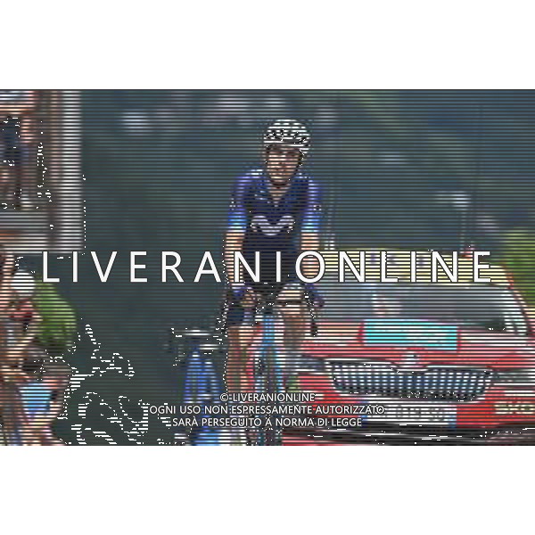 11-06-2023 Criterium Du Dauphine Libere; Tappa 08 Le Pont De Clax - Grenoble - La Bastille; 2023, Movistar; Pedrero Lopez, Antonio; Grenoble - La Bastille; ©SIROTTI / AGENZIA ALDO LIVERANI SAS