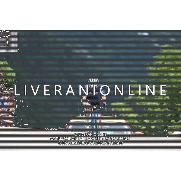 11-06-2023 Criterium Du Dauphine Libere; Tappa 08 Le Pont De Clax - Grenoble - La Bastille; 2023, Movistar; Pedrero Lopez, Antonio; Grenoble - La Bastille; ©SIROTTI / AGENZIA ALDO LIVERANI SAS