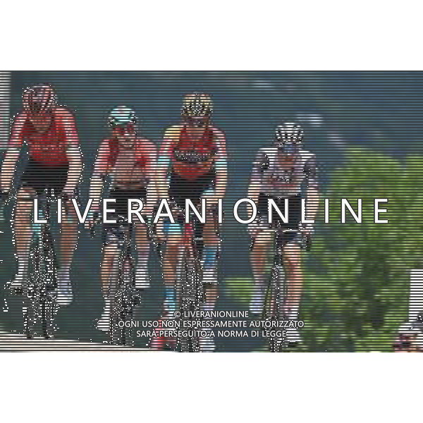 11-06-2023 Criterium Du Dauphine Libere; Tappa 08 Le Pont De Clax - Grenoble - La Bastille; 2023, Bahrain - Victorious; Zambanini, Edoardo; Grenoble - La Bastille; ©SIROTTI / AGENZIA ALDO LIVERANI SAS