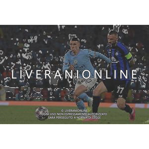 Stadio Ataturk Istanbul 10 Giugno 2023 Finale Uefa Champions League Manchester City-Inter In foto: Phil Foden e Marcelo Brozovic ©Andrea Rosito / AGENZIA ALDO LIVERANI SAS